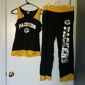 Greenbay Packers Pajamas - Size S/Small